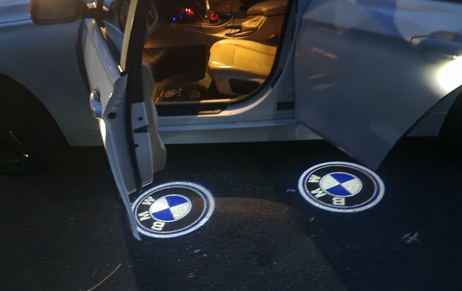 BMW LED Door Puddle Logo Projector Lights | 1 2 3 4 5 6 7 Series X1 X3 X4 X5 X6 M3 M4 - Image 5