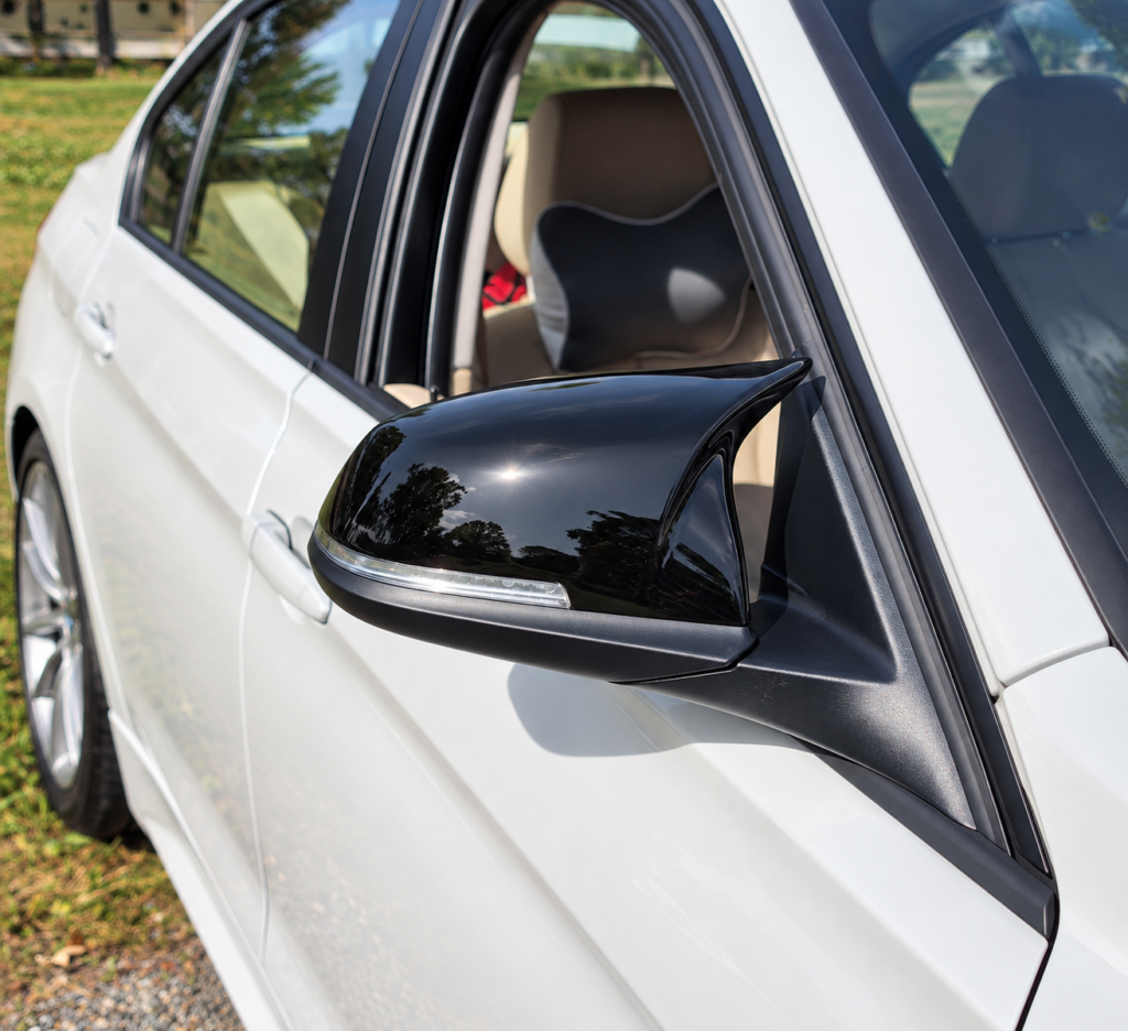 BMW Gloss Black M-Style Mirror Caps | F20 F22 F30 F32 F-Series (Pair)