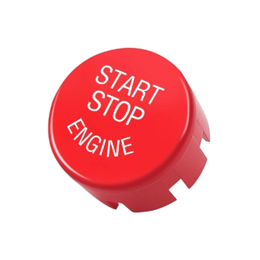 BMW Start Stop Engine Button Cover – F30 F31 F32 F80 M3 F82 M4 – Red & Blue